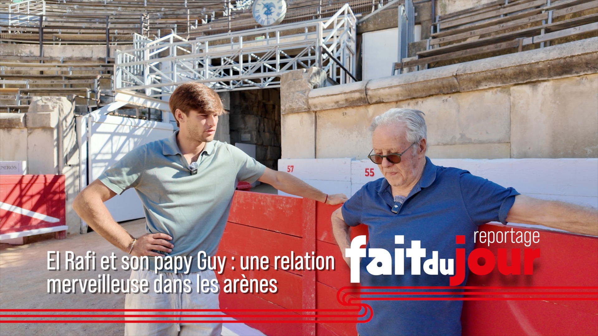 El Rafi et son papou Guy : une relation de passionnés dans les arènes