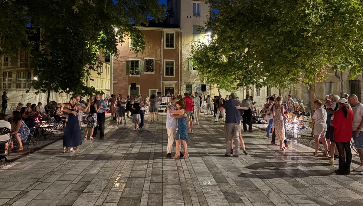 Le tango des amoureux.