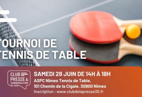 Tournoi de tennis de table de l'ASPC Nîmes