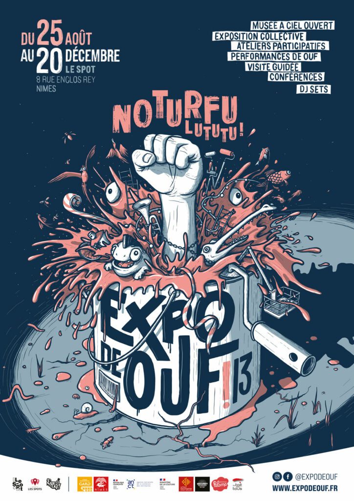 Affiche expo de ouf 2025
