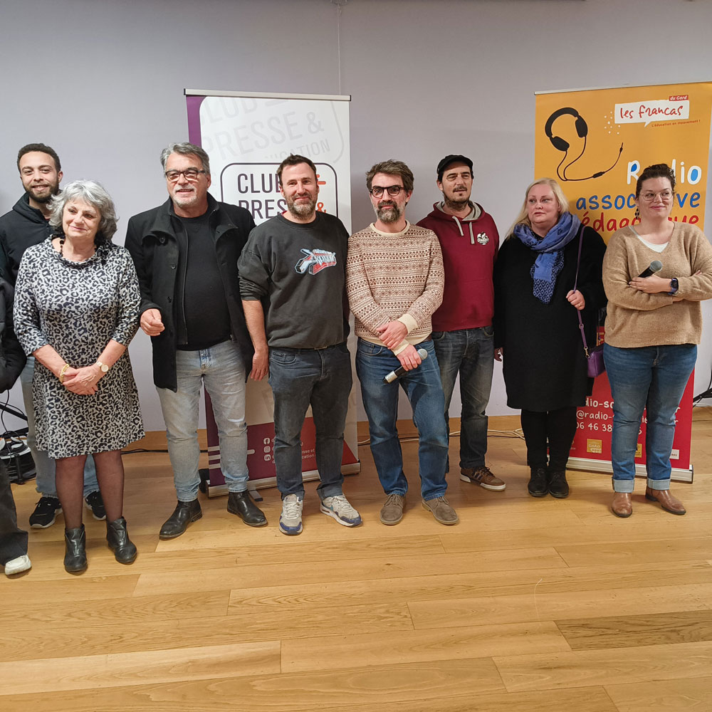 Pot du club à Radio Sommières