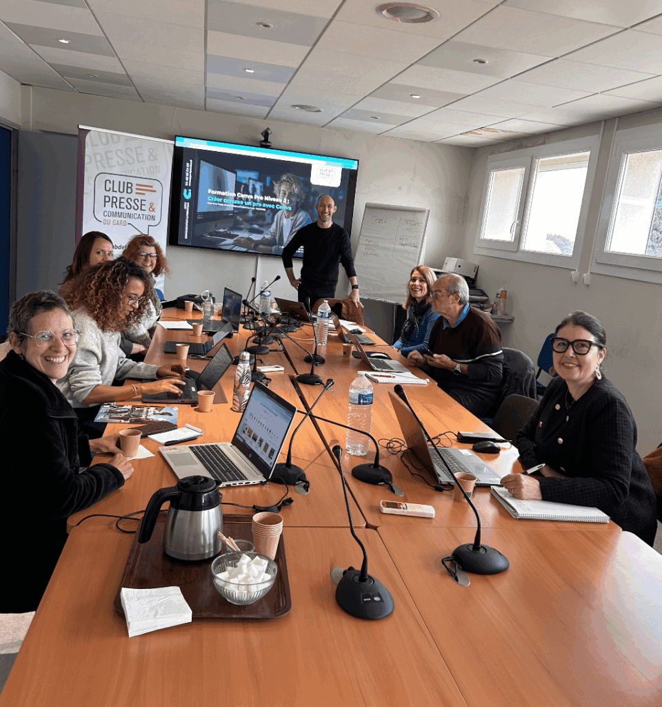 Retour sur l'atelier Canva Pro