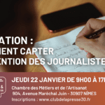Formation : “Comment capter l’attention des journalistes ?"