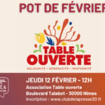 Pot de février Table ouverte