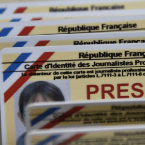 carte de presse