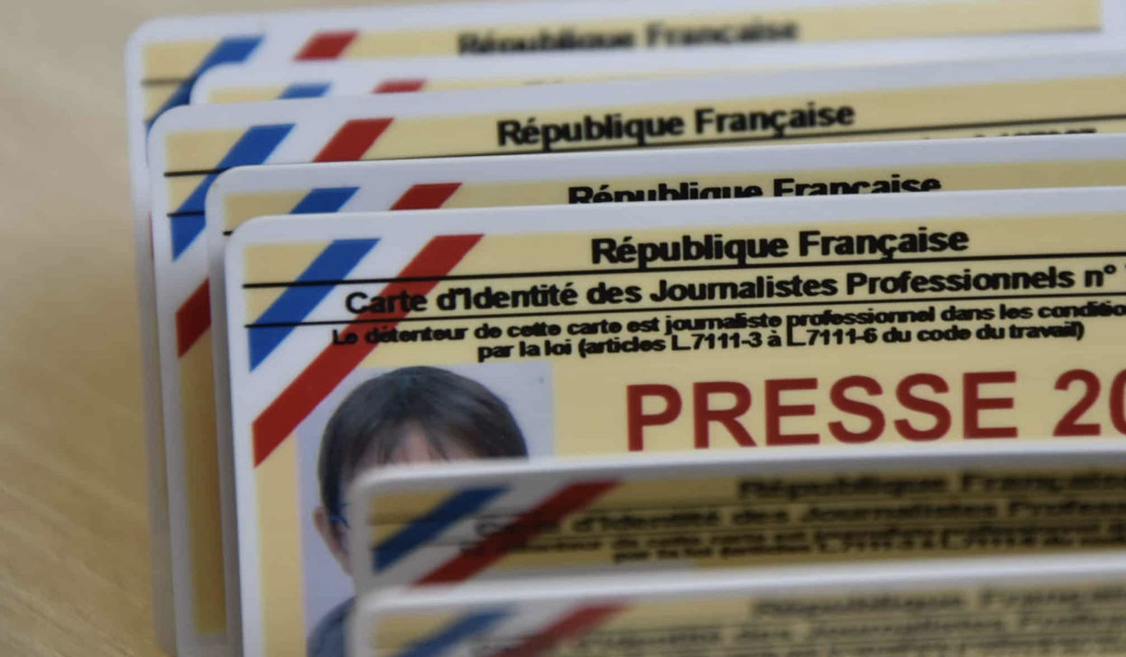 carte de presse