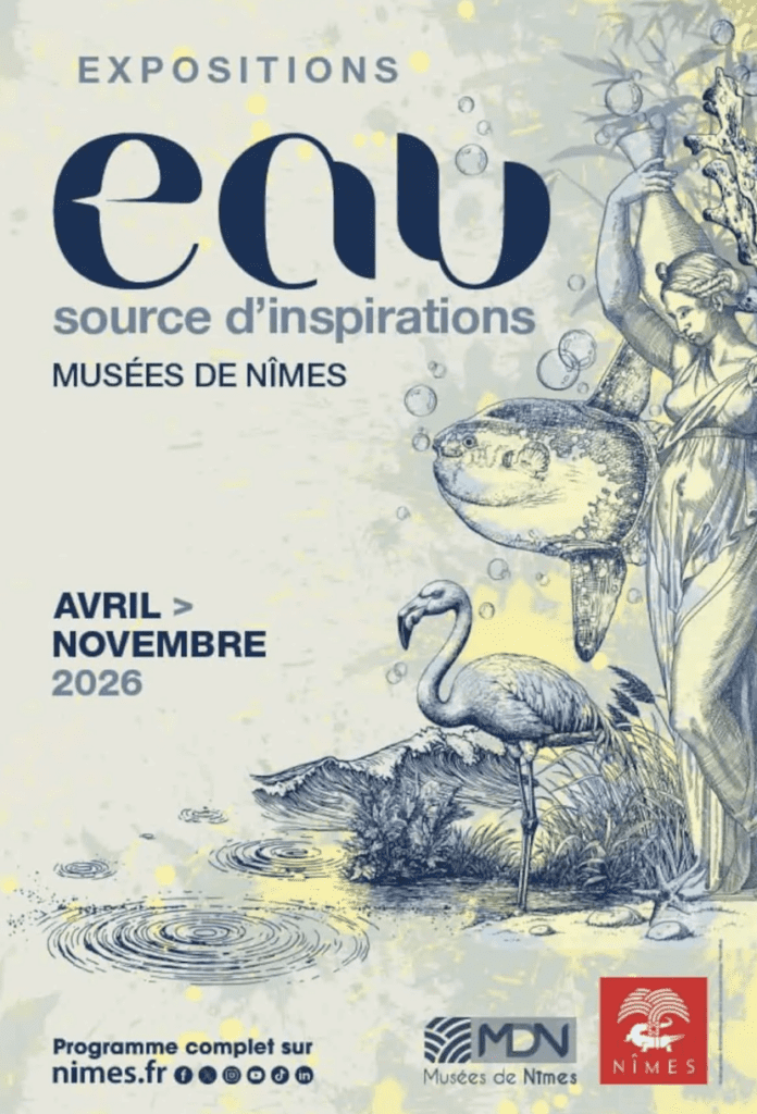 la Ville de Nîmes propose une saison culturelle sur "l'Eau, source d'inspirations"