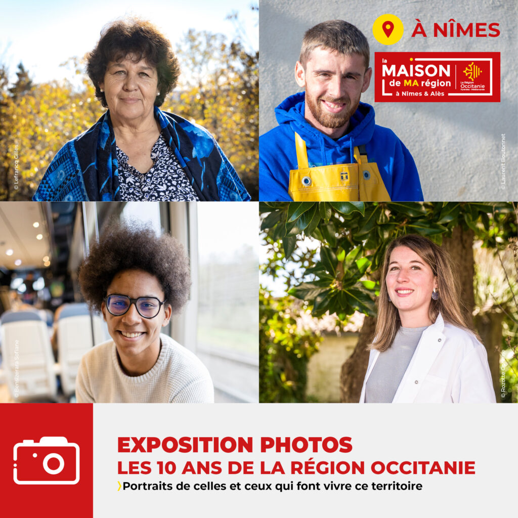 Exposition photos les 10 ans de la Région Occitanie